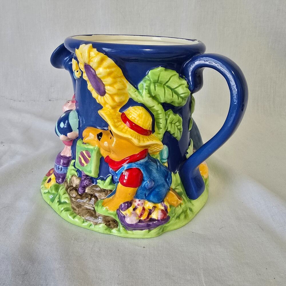 FTD Disney Winnie the Pooh & Friends 3D Figures Watering Can Colorful Ceramic - Picture 4 of 16